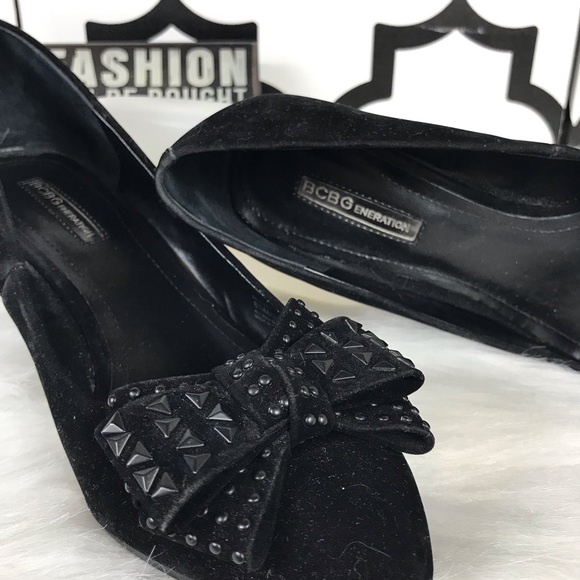 BCBGeneration Black Wedges - Picture 7 of 8